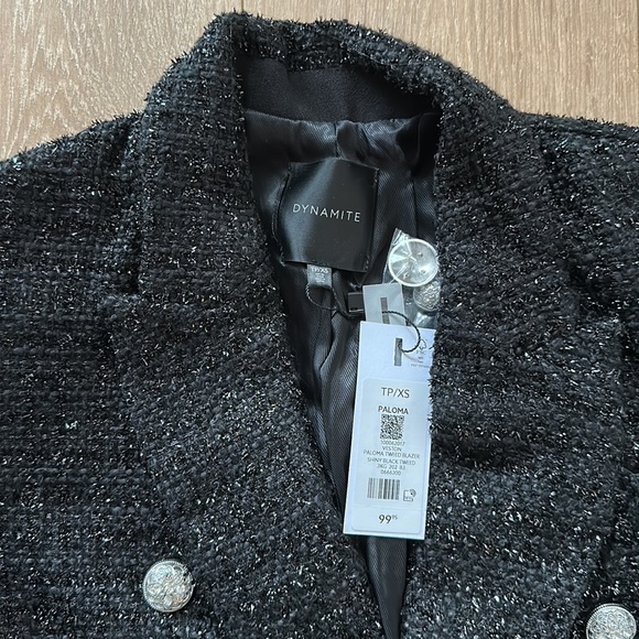 DYNAMITE Tweed Blazer - Picture 5 of 7